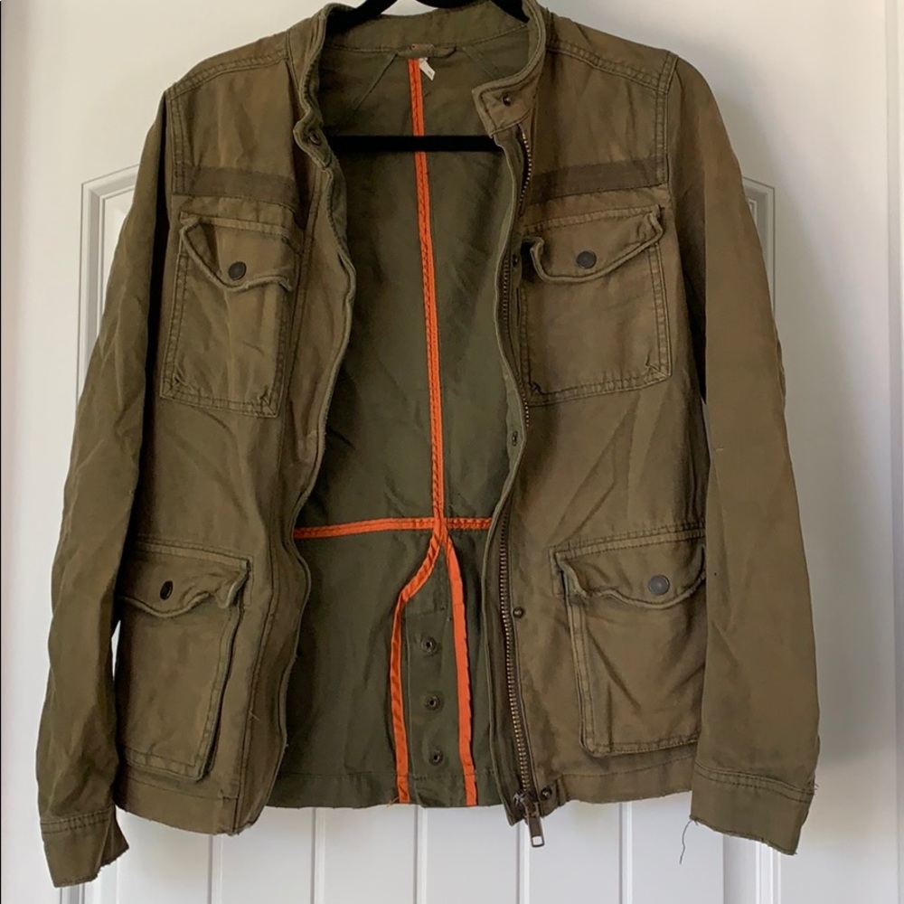 Free people utility  jacket